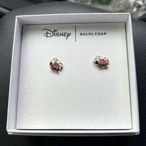 Disney X Baublebar Villain Cruella De Vil Mini Pave Stud Earrings NIB